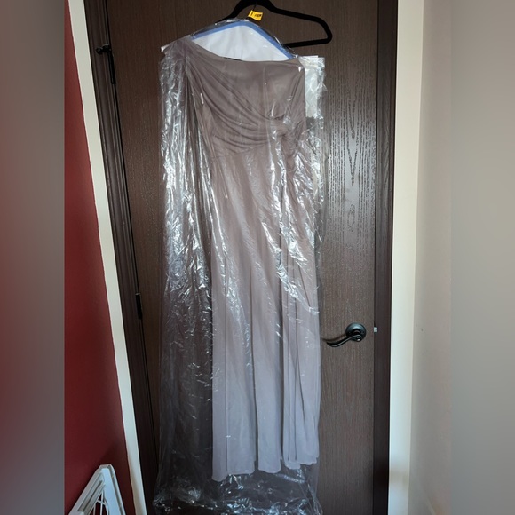 Azazie Style Brooke Hazelnut Bridesmaid Dress - Picture 8 of 11